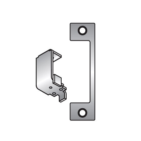 HES HTD-613 Faceplate for 1006 Series Electric Strikes - The Lock Source